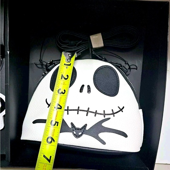 Nightmare Before Christmas Jack Skelington Purse Bundle with bag. Keychain NIB - Picture 7 of 10